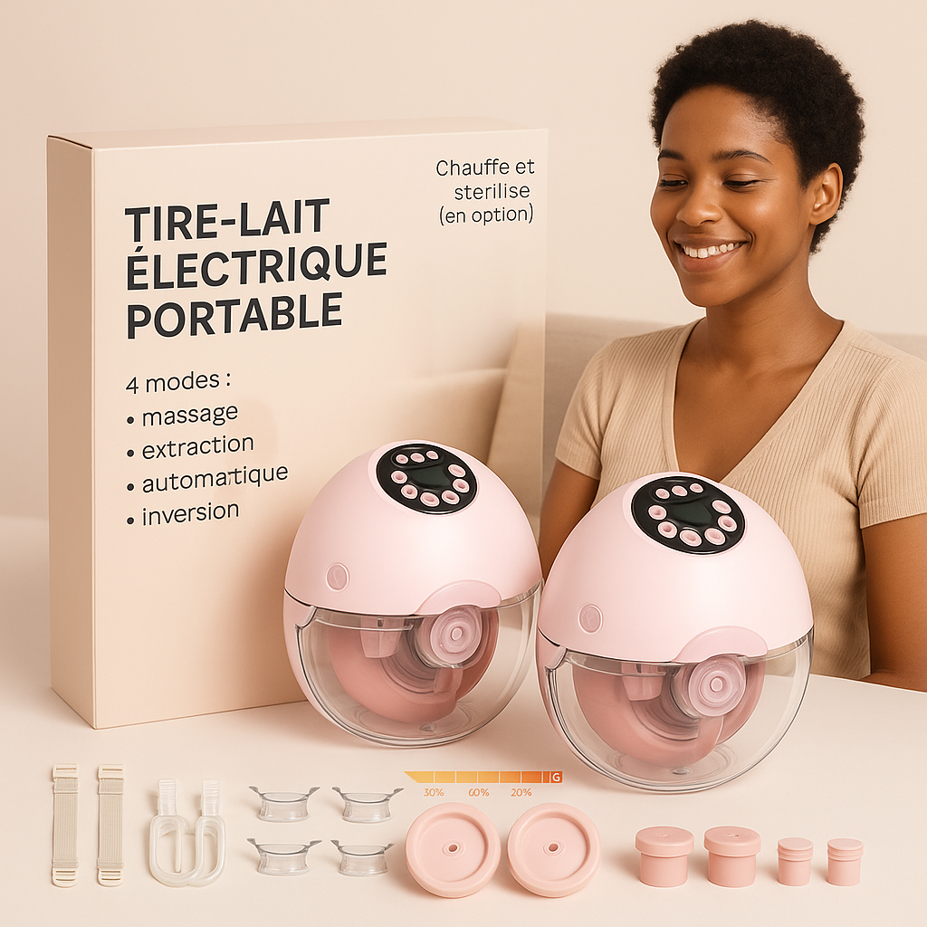 FlexiPump™ — Tire-lait électrique sans fil & ultra-portable